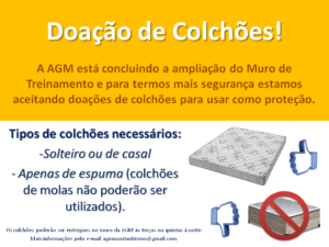 Doação de Colchões!