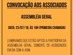 AGM Convoca Associados para Assembleia Geral