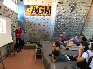 Bate-Papo e Vivência de Escalada para crianças com Amanda Criscuoli